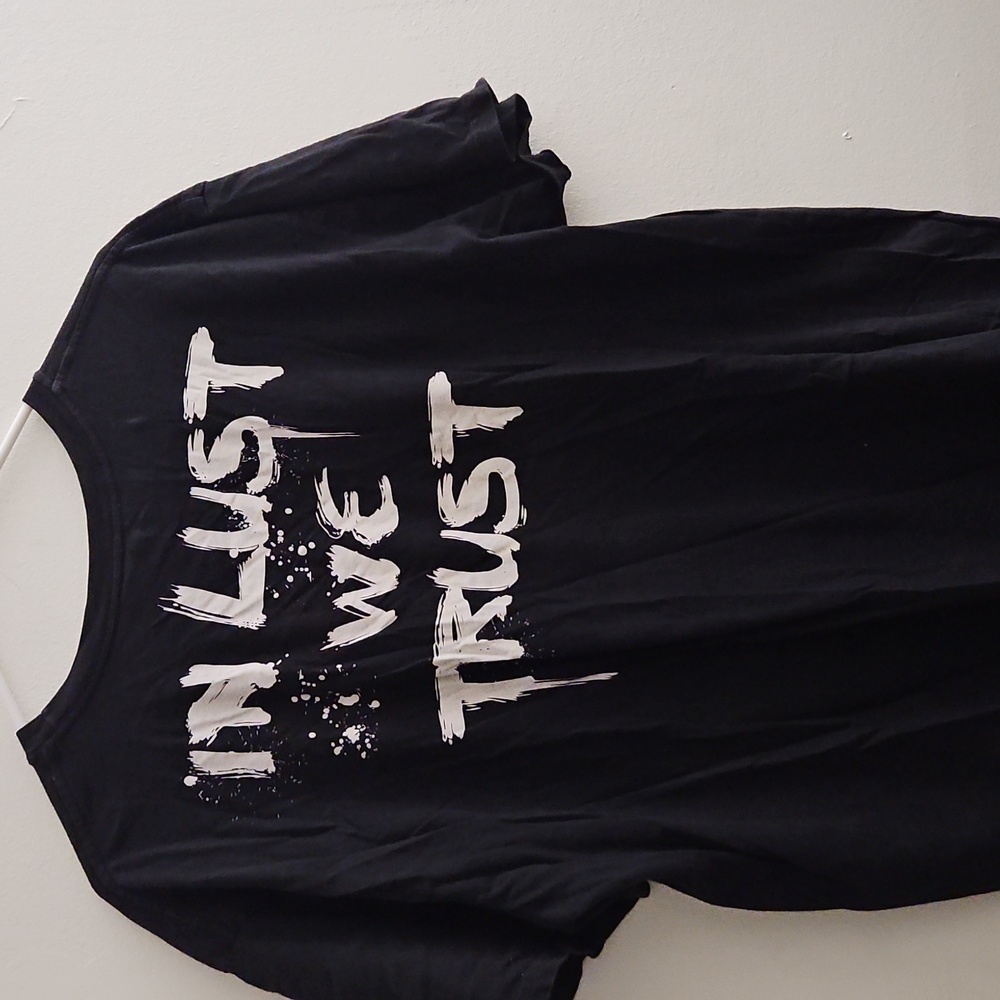 Large Hustler Hollywood Black and Red Graphic T-Shirt‎ - Picture 4 of 4
